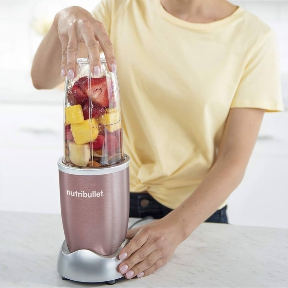 NutriBullet PRO Single Serve Blender (900W) in Rose Gold (NB9-0902RG) - Unopened